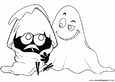 laminas para dibujar Personajes de Dibujos Animados